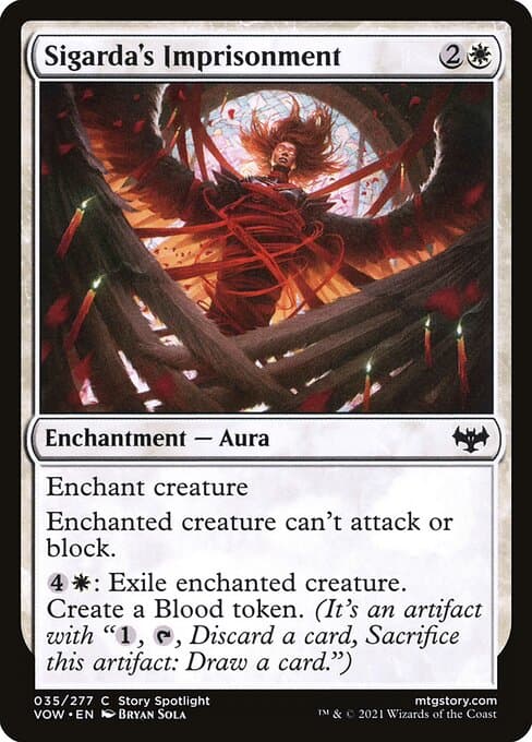 Sigarda's Imprisonment 2022 Magic: The Gathering Innistrad: Double Feature