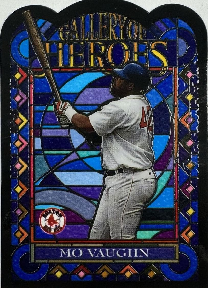 Mo Vaughn 1997 topps Topps Gallery