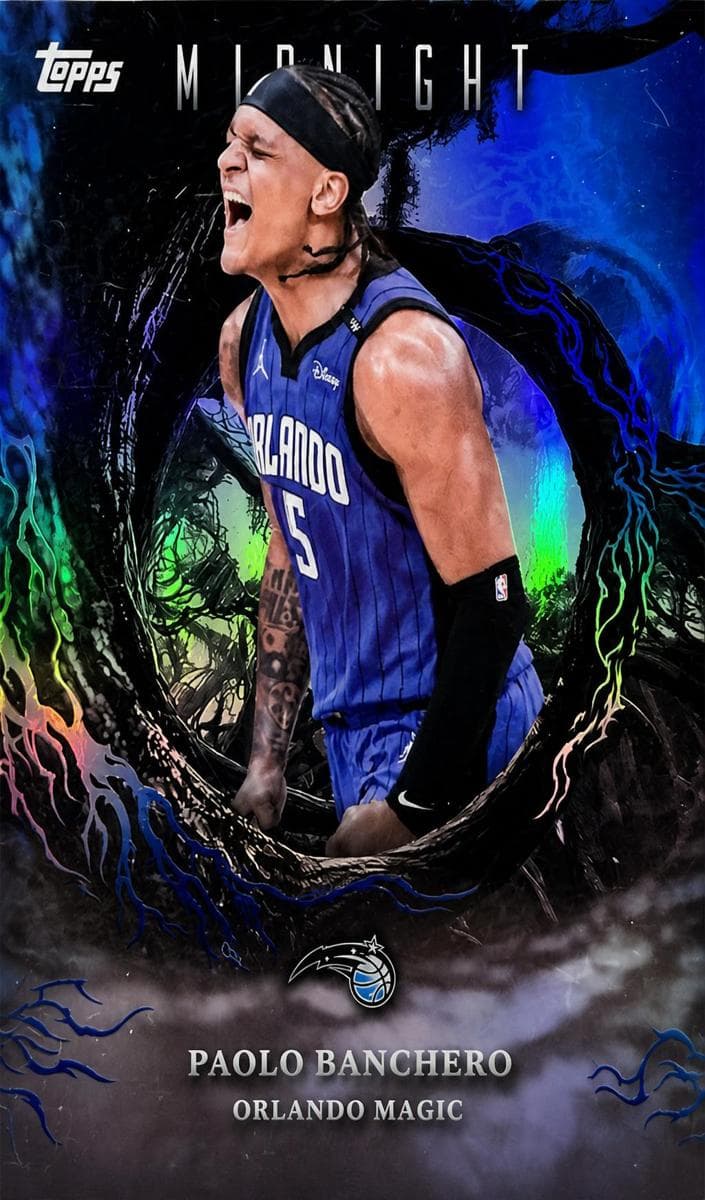 Paolo Banchero 2025 topps Topps Midnight