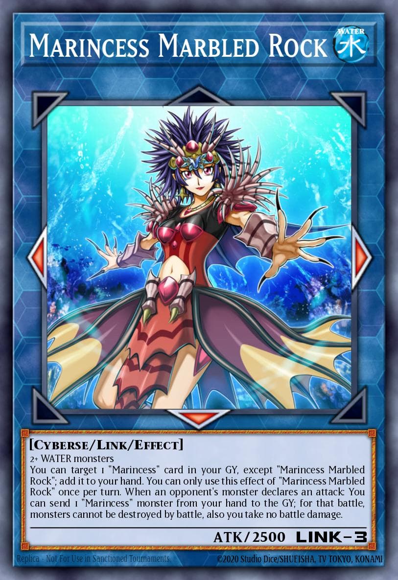 Marincess Marbled Rock 2019 Yu-Gi-Oh! Rising Rampage