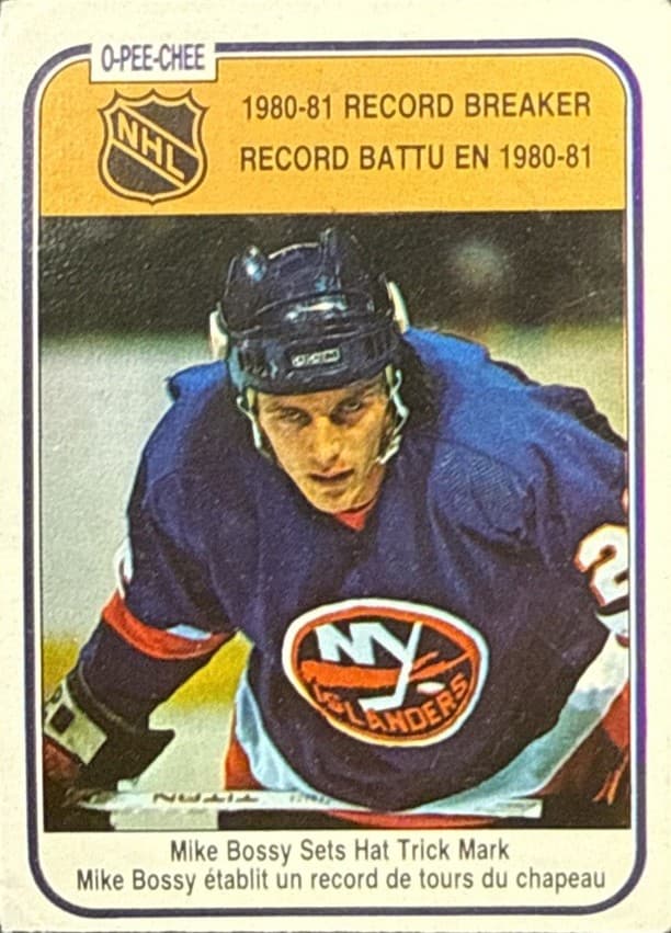 Mike Bossy 1981 O-Pee-Chee