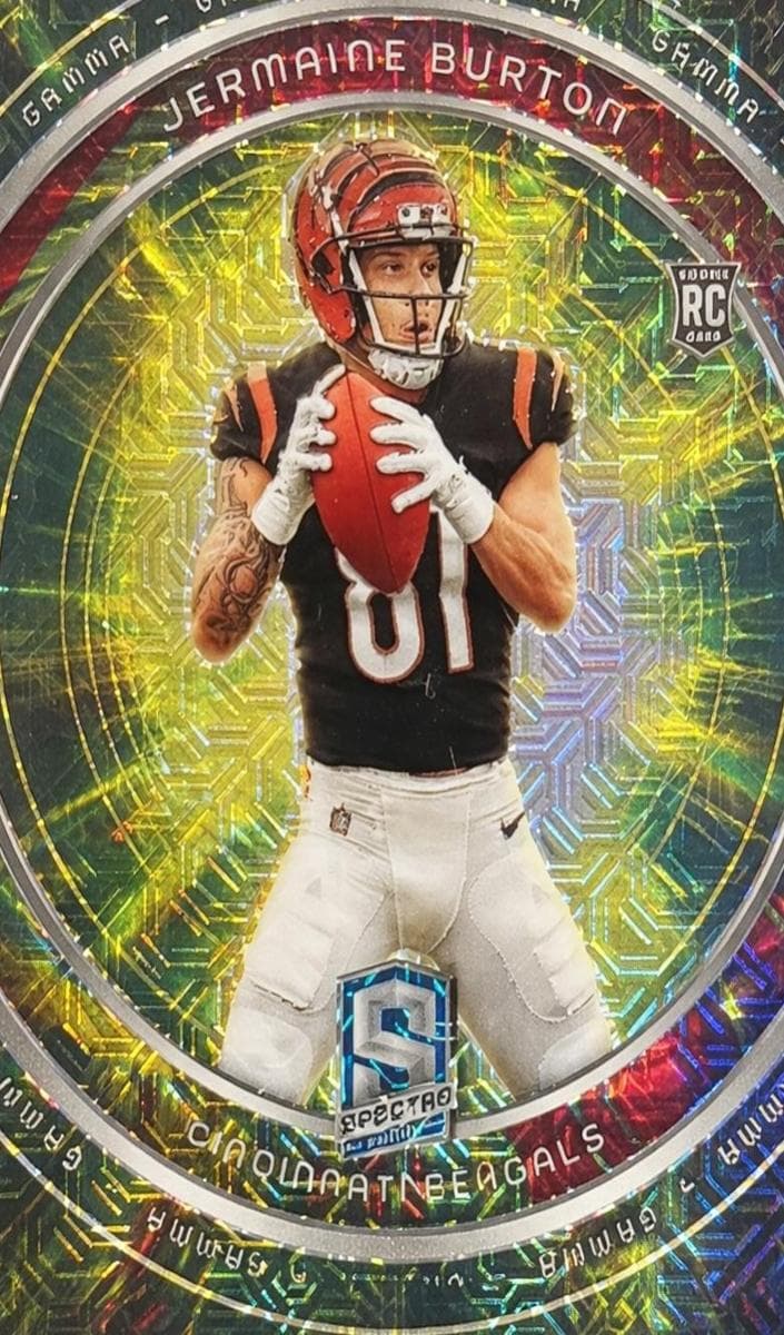 Jermaine Burton 2024 panini Panini Spectra