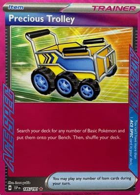 Precious Trolley trading card