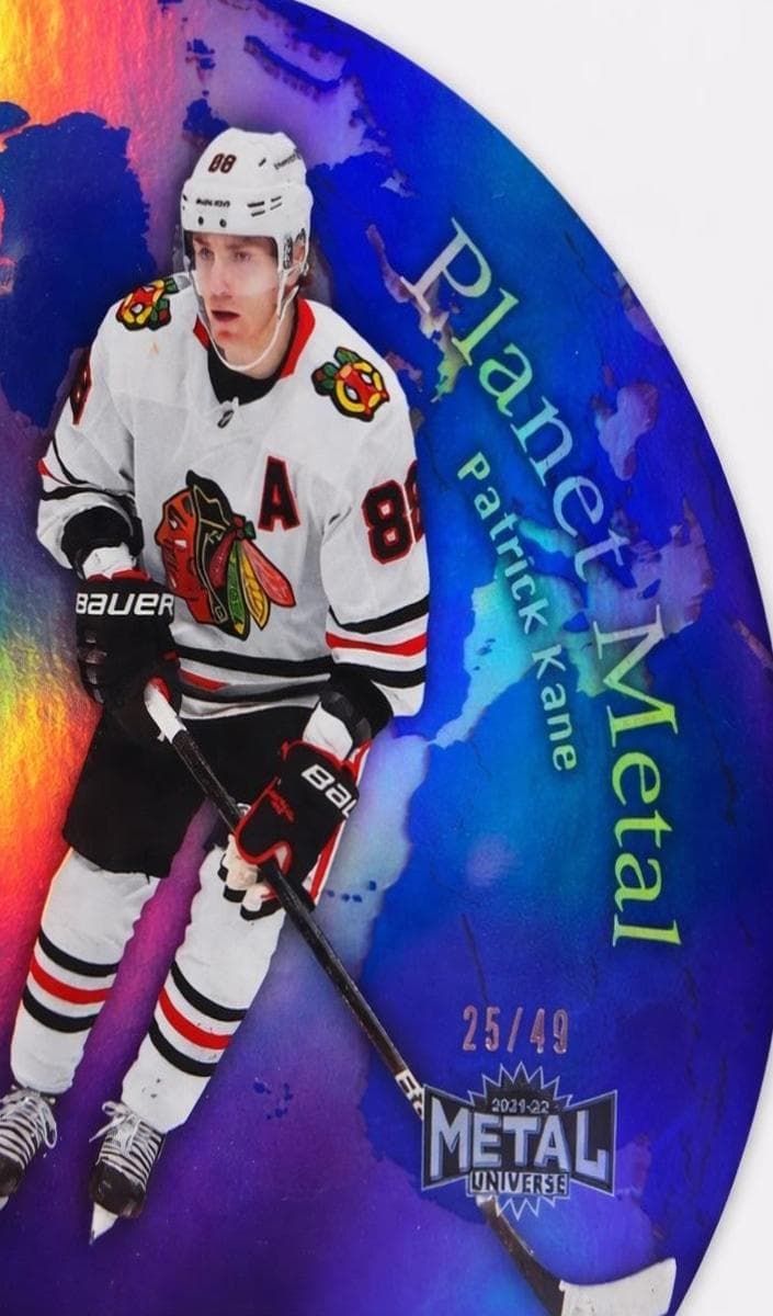 Patrick Kane 2021 fleer SkyBox Metal Universe