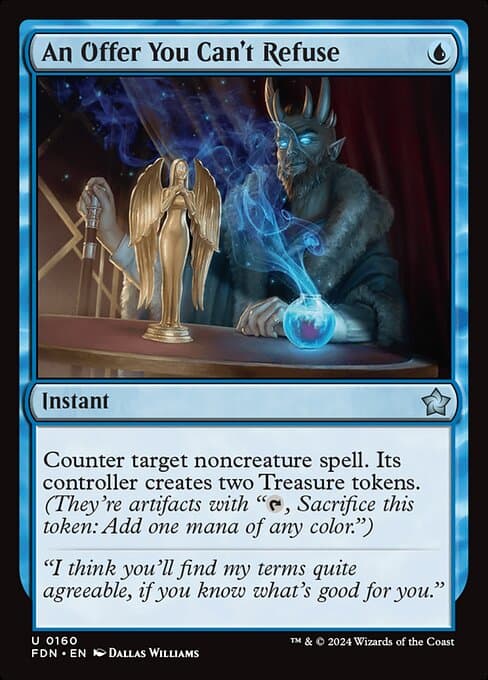 An Offer You Can't Refuse 2025 Magic: The Gathering Final Fantasy Commander