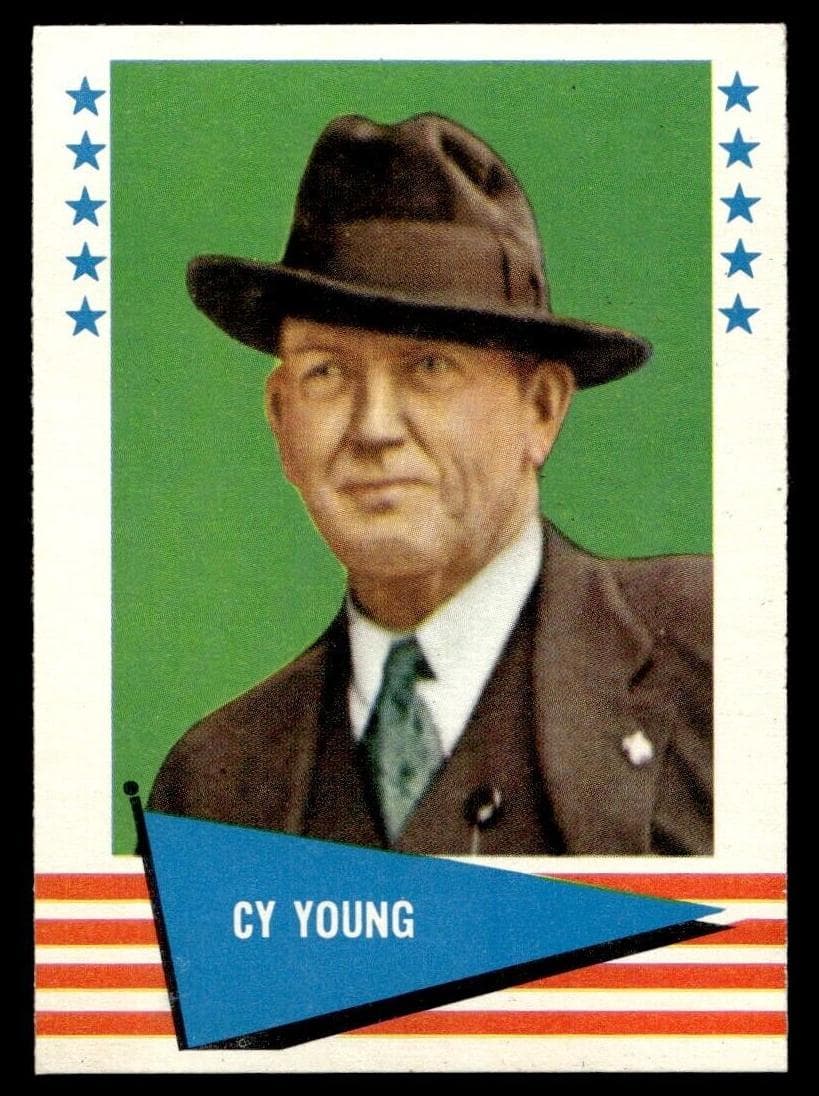 Cy Young 1961 fleer Fleer Baseball Greats