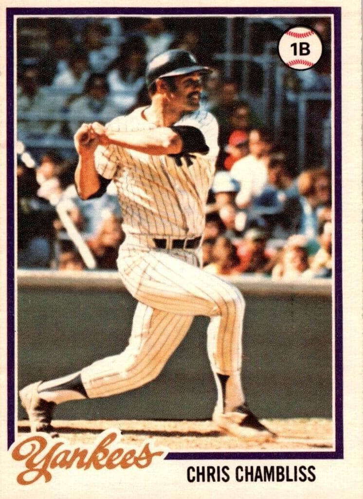 Chris Chambliss 1978 topps
