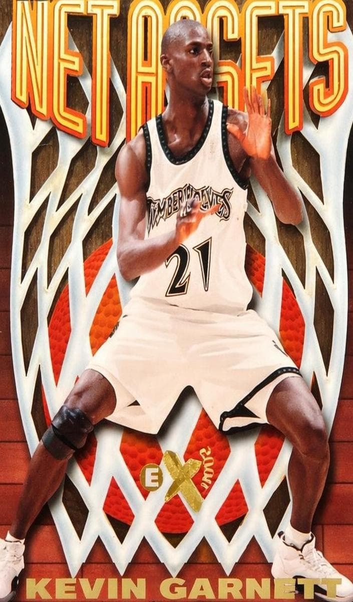 Kevin Garnett 1996 panini Hoops