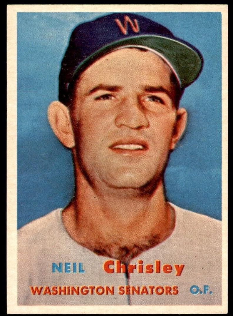 Neil Chrisley 1957 topps Topps