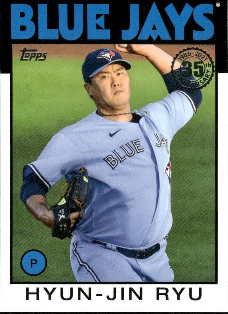 Hyun-Jin Ryu 2021 topps Topps Update