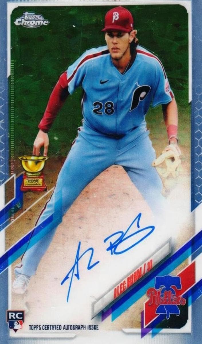 Alec Bohm 2021 topps