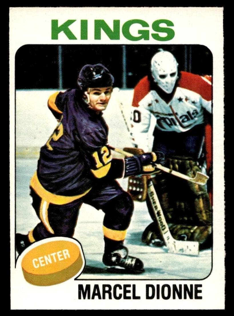 Marcel Dionne 1975 topps O-Pee-Chee