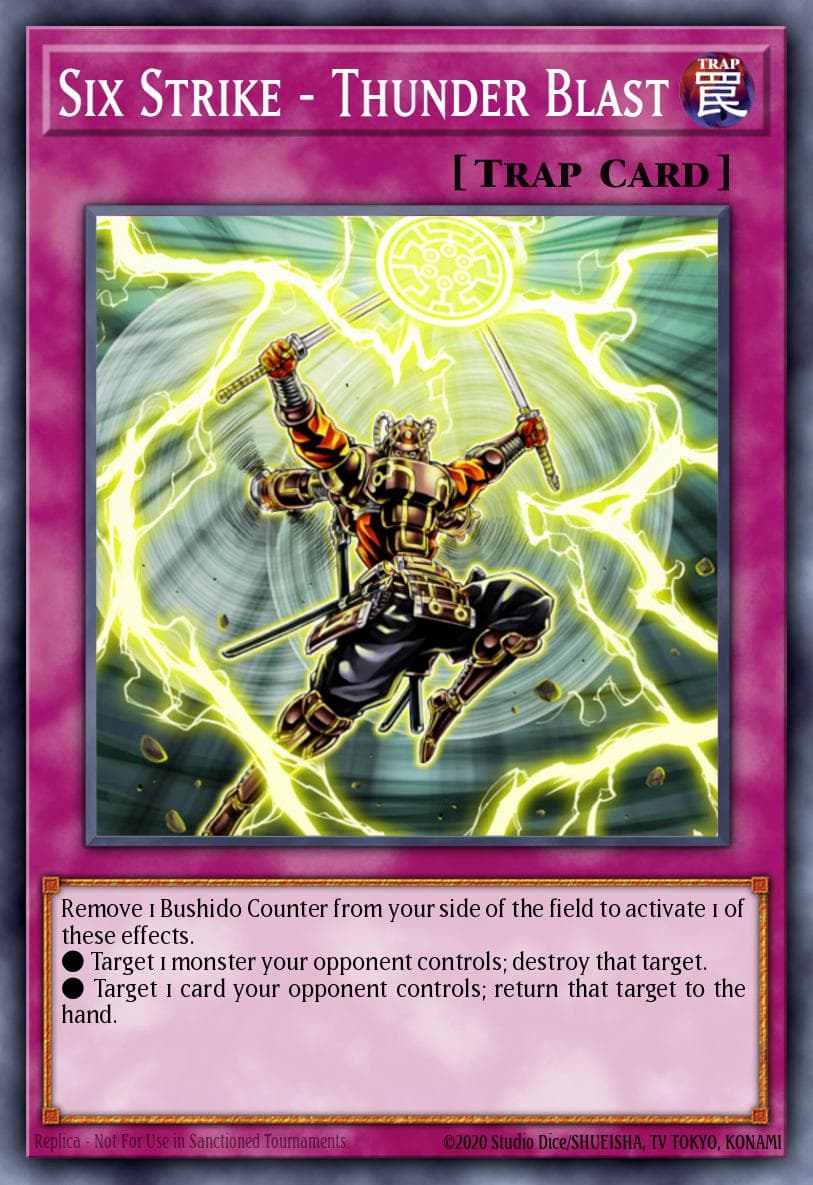 Six Strike - Thunder Blast #SDWA-EN039