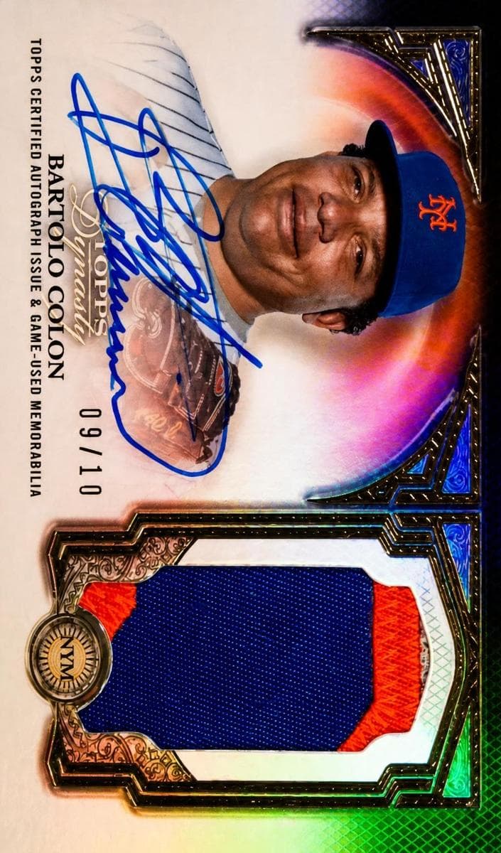 Bartolo Colon 2023 topps Topps Dynasty