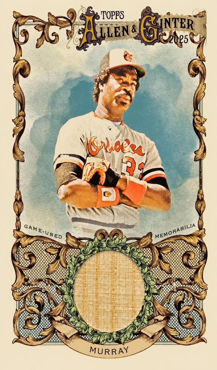 Eddie Murray 2025 topps Allen & Ginter