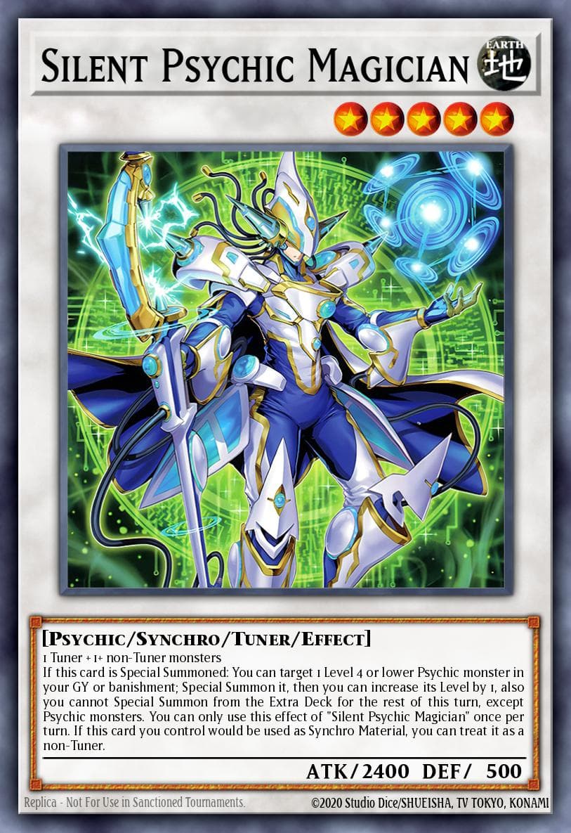 Silent Psychic Magician #DUAD-EN038