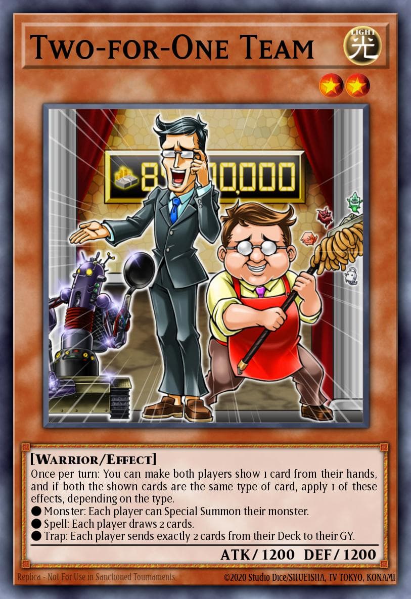 Two-for-One Team 2018 Yu-Gi-Oh! Soul Fusion