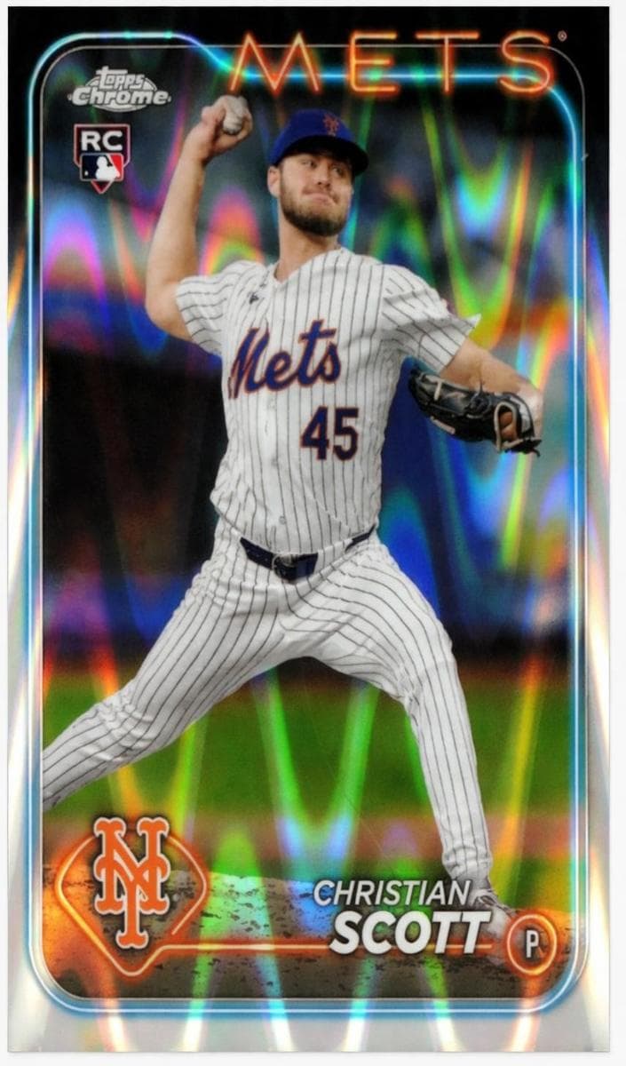 Christian Scott 2024 topps Topps Chrome Update