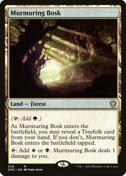 Murmuring Bosk 2022 Magic: The Gathering Dominaria United Commander