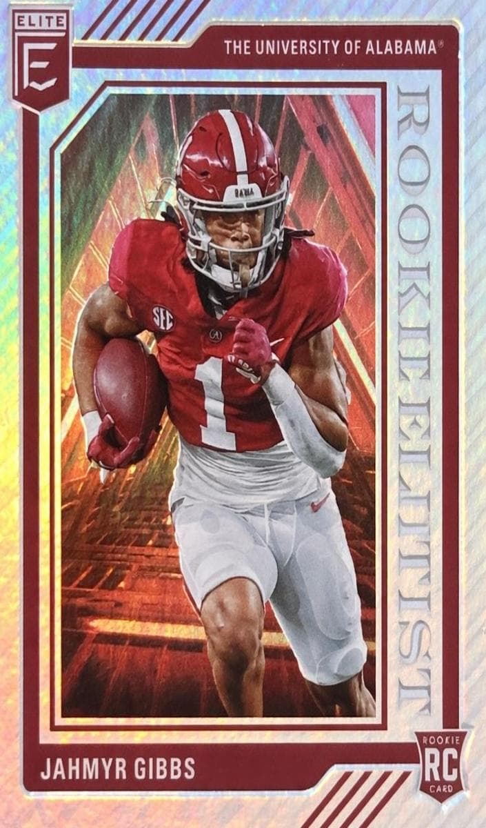 Jahmyr Gibbs 2023 panini Donruss Elite