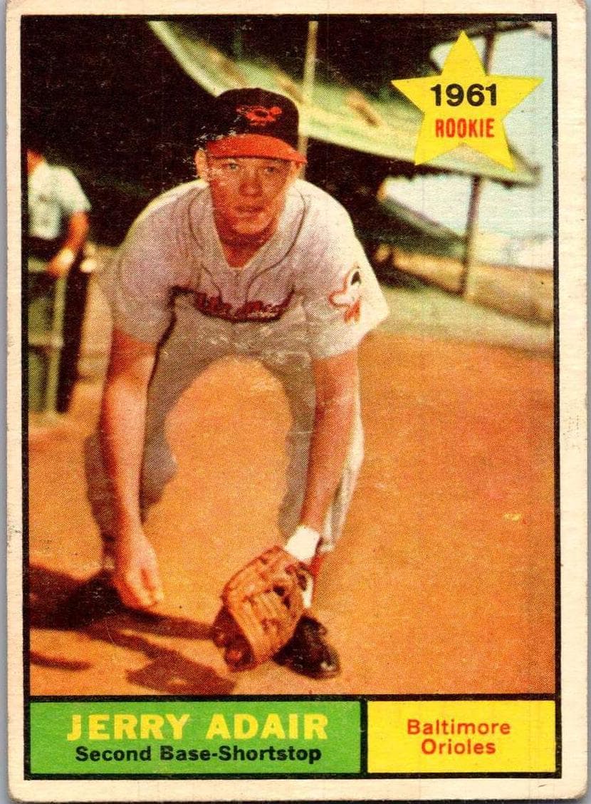 Jerry Adair 1961 topps Topps