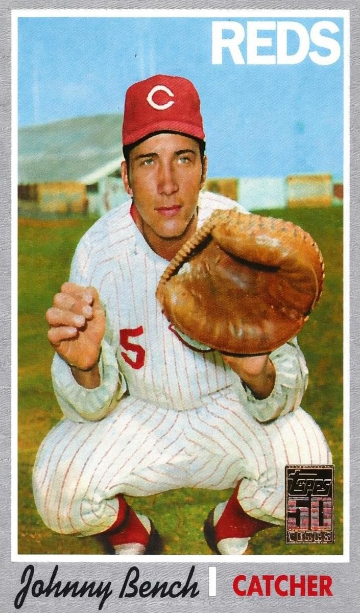 Johnny Bench 2001 topps Topps