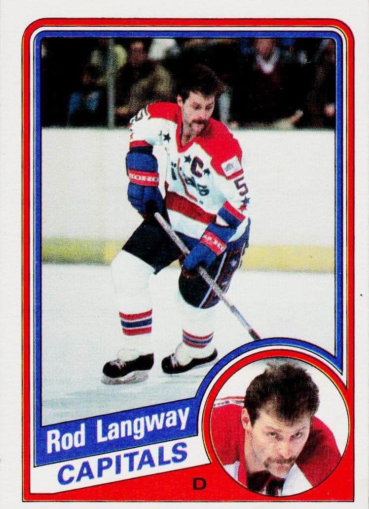 Rod Langway trading card