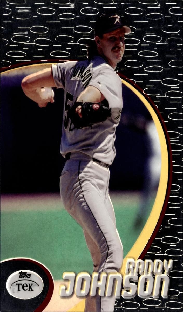 Randy Johnson 1998 topps Topps Tek