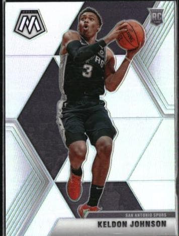 Keldon Johnson 2019 panini Mosaic Basketball Silver