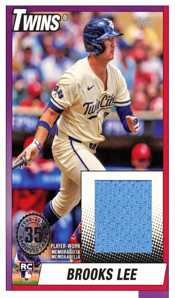 Brooks Lee 2025 topps Topps