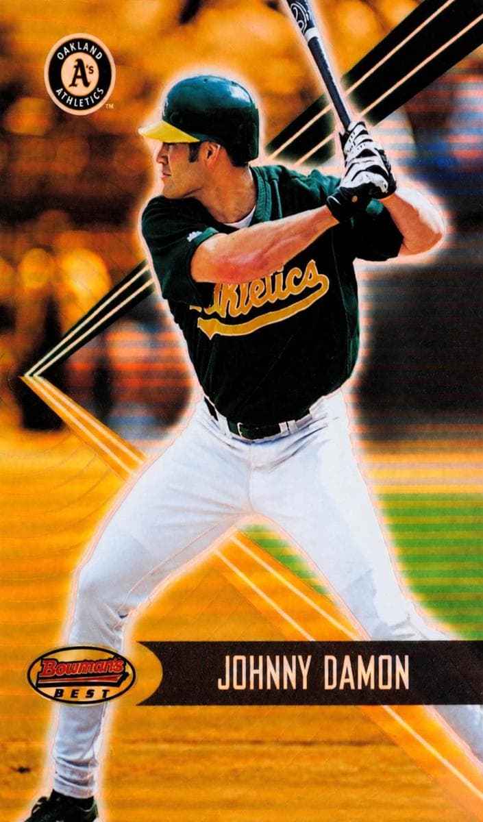 Johnny Damon 2001 bowman Bowman's Best