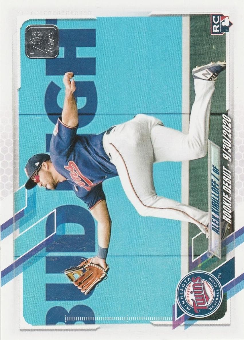 Alex Kirilloff 2021 topps Topps Update