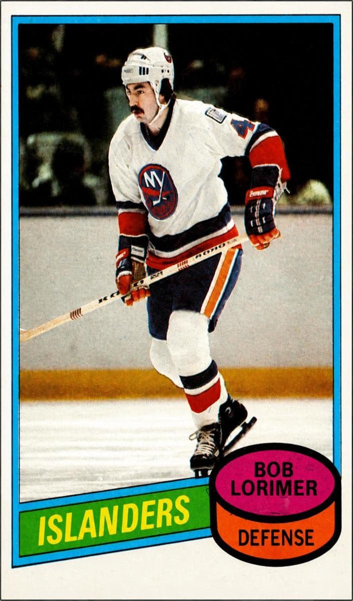 Bob Lorimer 1980 topps Topps