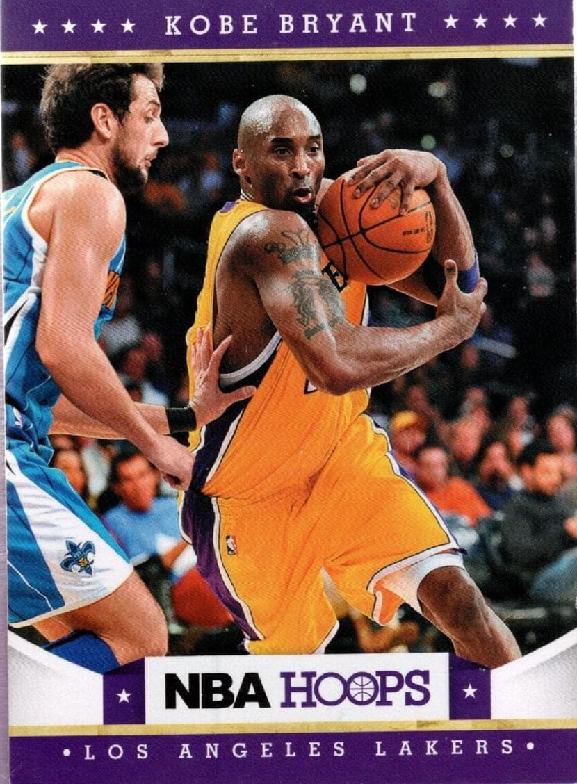 Kobe Bryant 2012 panini Hoops
