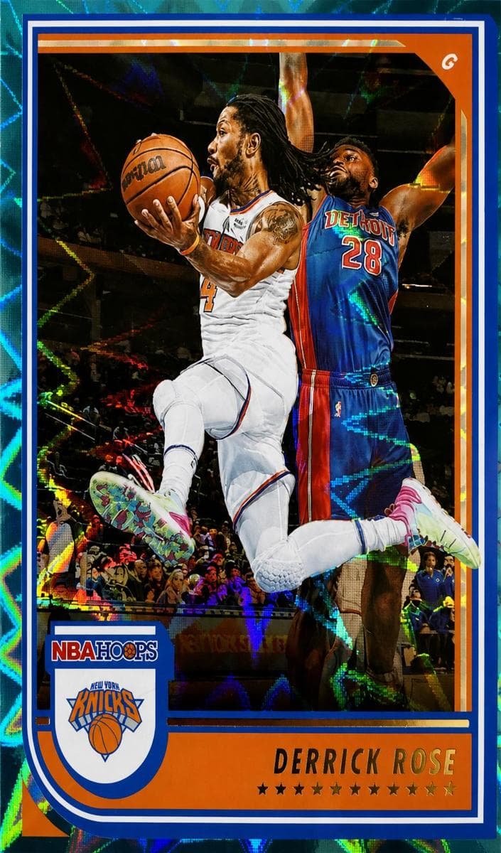 Derrick Rose 2022 panini