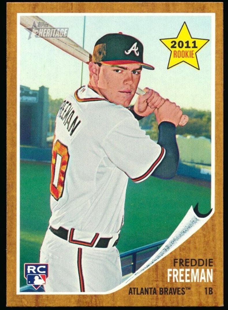 Freddie Freeman 2011 topps
