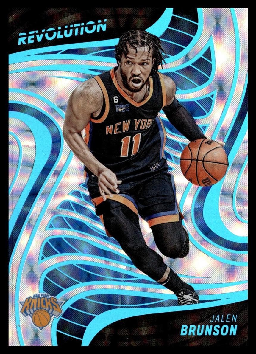 Jalen Brunson 2022 panini Panini Revolution