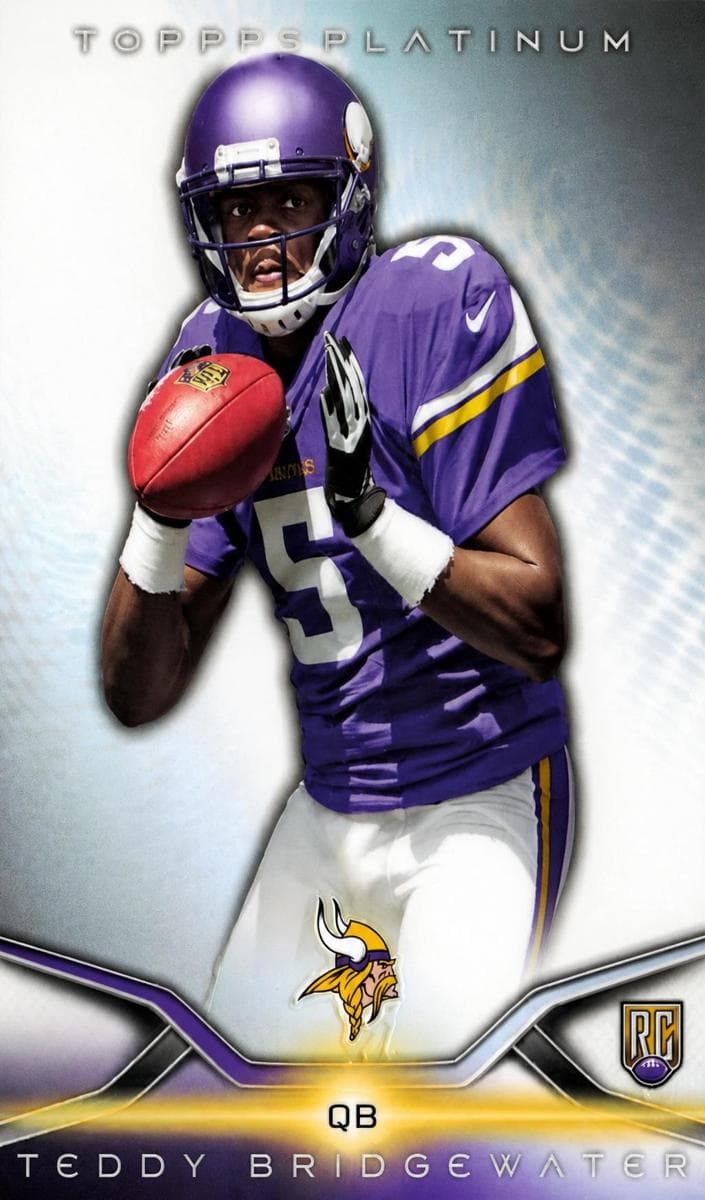 Teddy Bridgewater 2014 topps