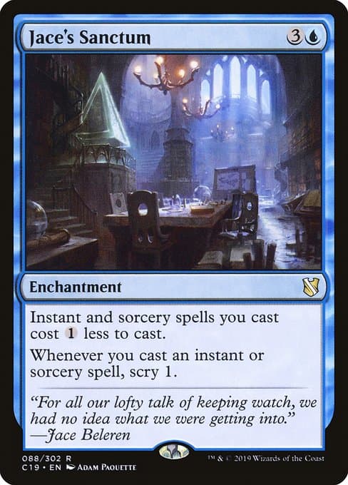 Jace's Sanctum 2019 Magic: The Gathering Commander 2019