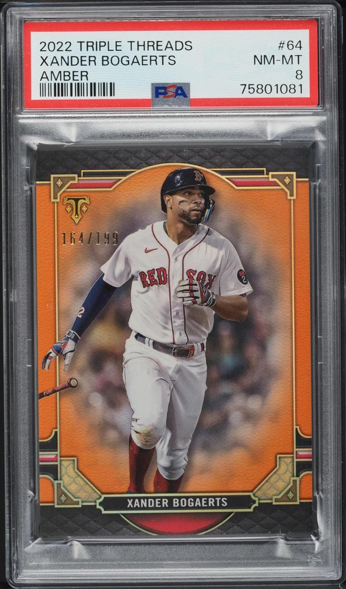 Xander Bogaerts 2022 topps Topps 1st Edition
