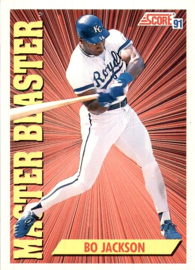 Bo Jackson 1991 panini Score