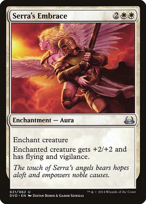 Serra's Embrace 2001 Magic: The Gathering 7th Edition