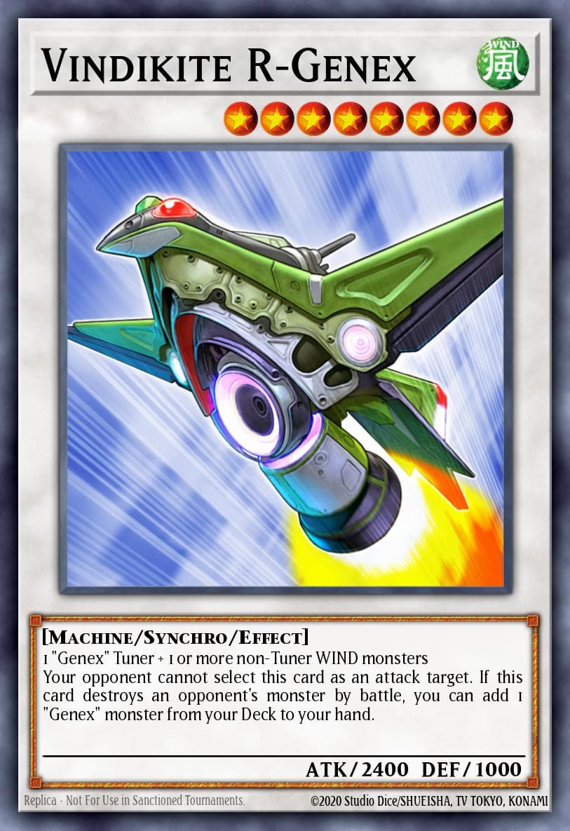 Vindikite R-Genex 2010 Yu-Gi-Oh! Hidden Arsenal 3