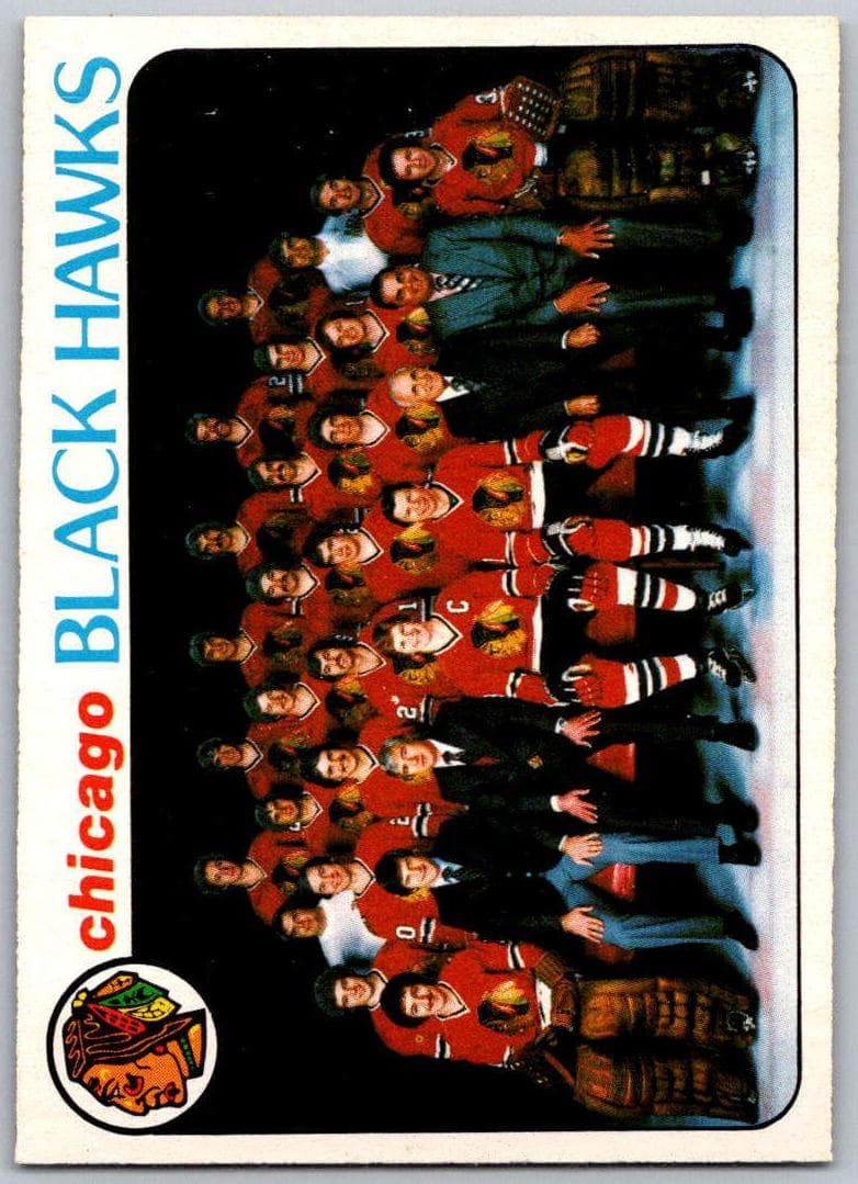 Chicago Blackhawks 1978 topps O-Pee-Chee