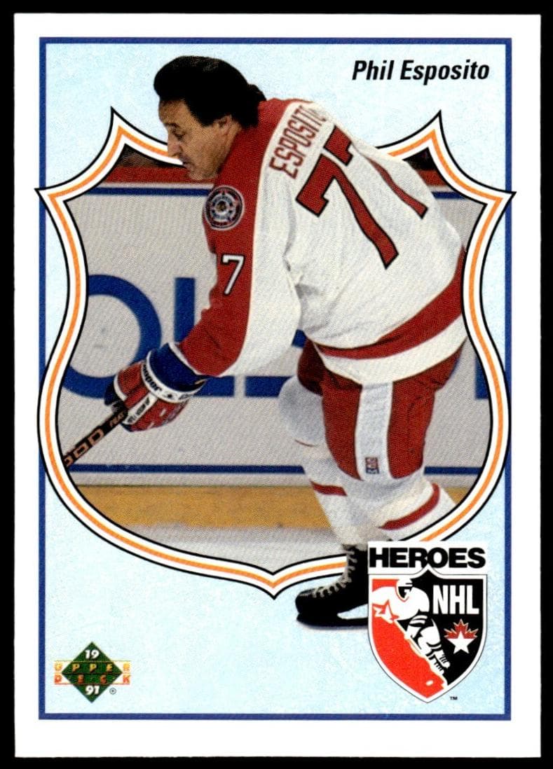 Phil Esposito 1990 upper-deck Upper Deck