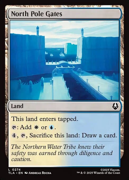 North Pole Gates 2025 Magic: The Gathering Avatar: The Last Airbender