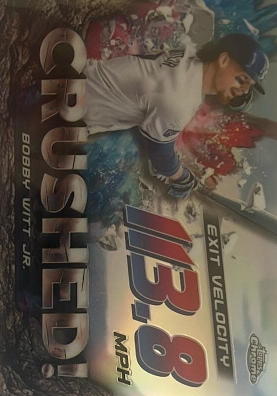 Bobby Witt Jr. 2024 topps Topps Chrome Update