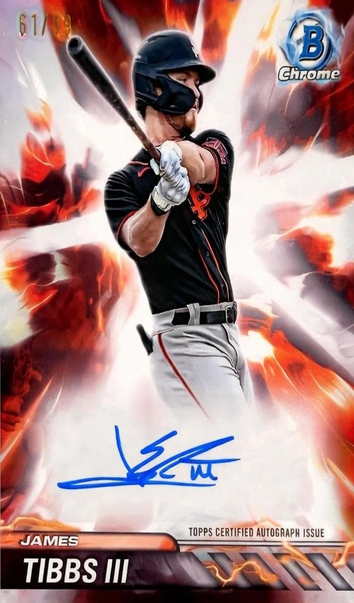 James Tibbs III 2024 bowman Bowman Draft