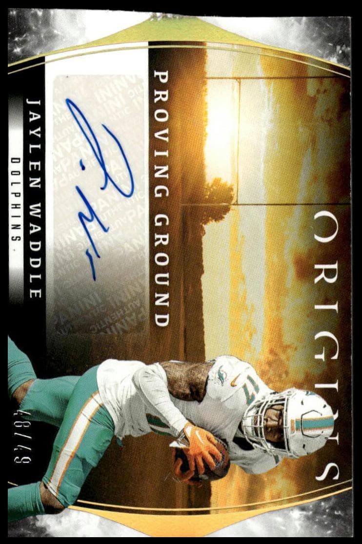 Jaylen Waddle 2023 panini