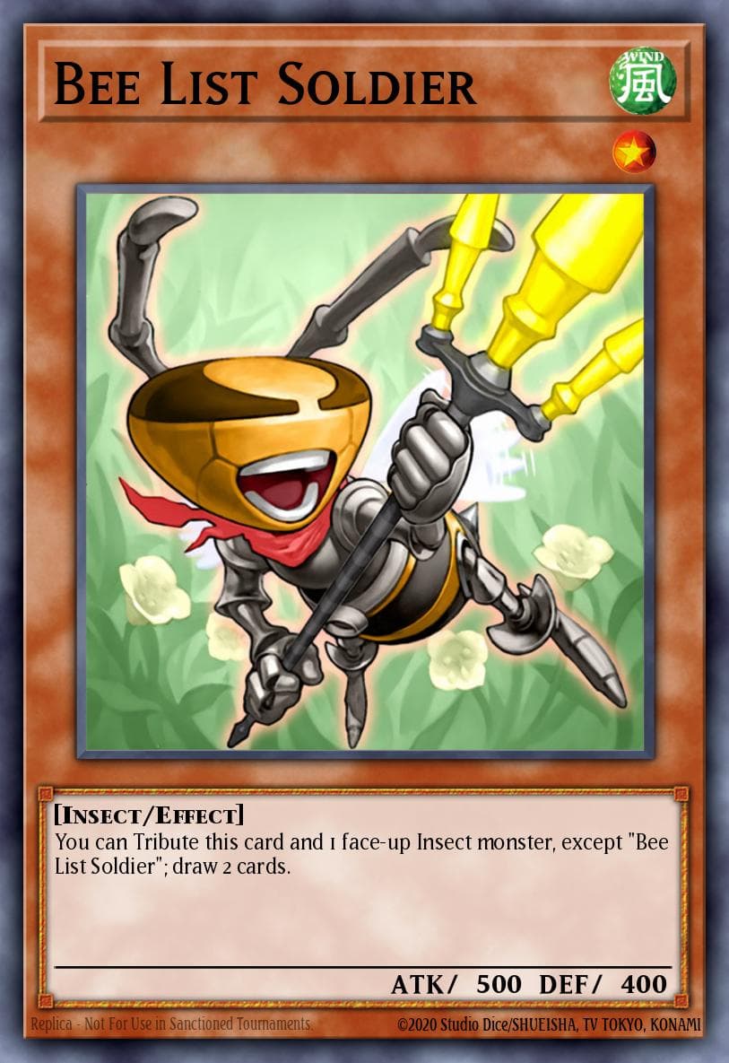 Bee List Soldier 2019 Yu-Gi-Oh!